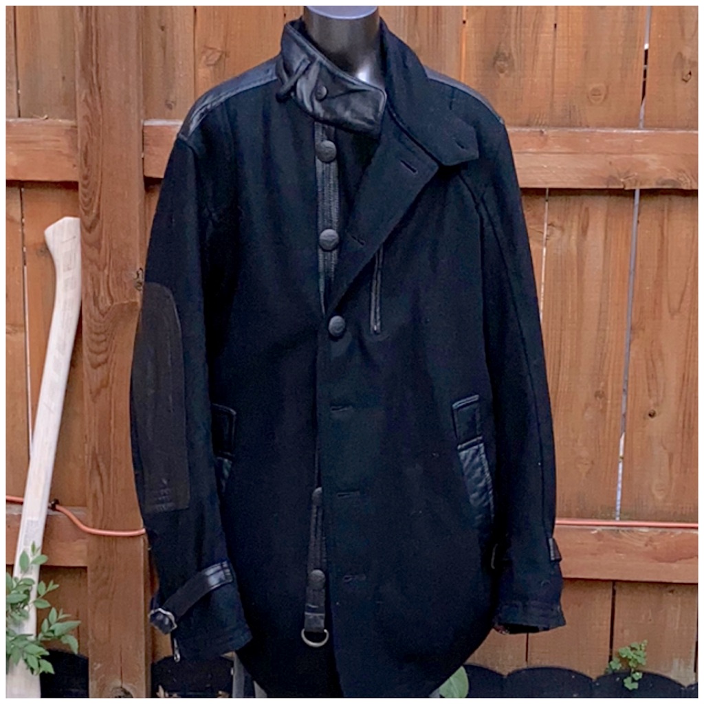 Wool/Leather Coat